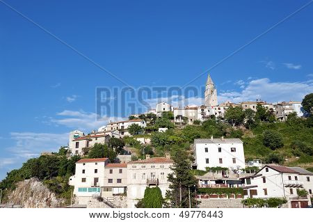 Old mediterranean Island Krk Croatia