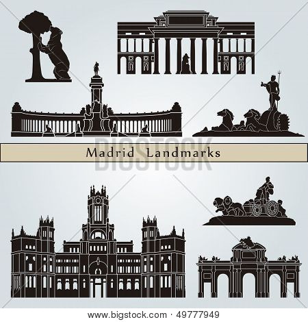 Madrid Landmarks And Monuments