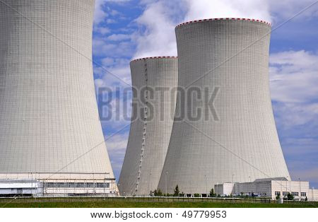 Nuclear power plant Temelin in Czech Republic Europe