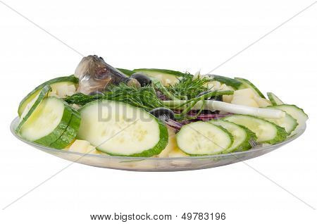 Potatoes With Herring And Onions