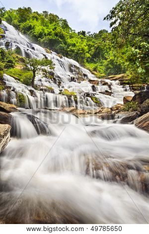 Mae Ya Waterfall In Doi Inthanon