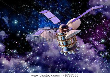 3D model of an artificial satellite of the Earth