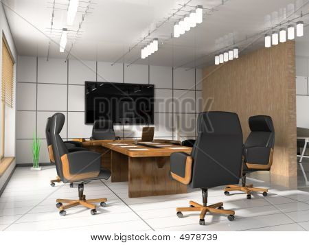Chambre moderne pour les réunions