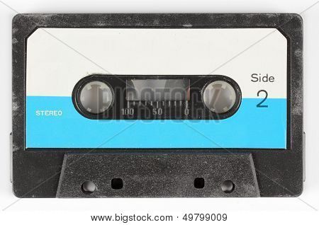 an old audio cassette
