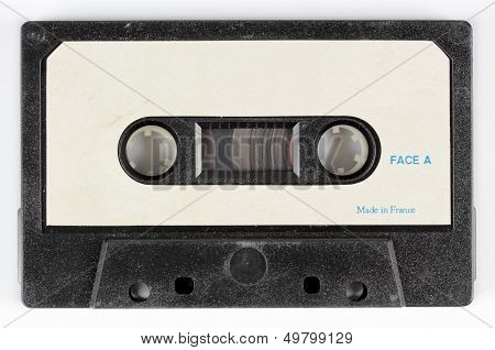 an old audio cassette