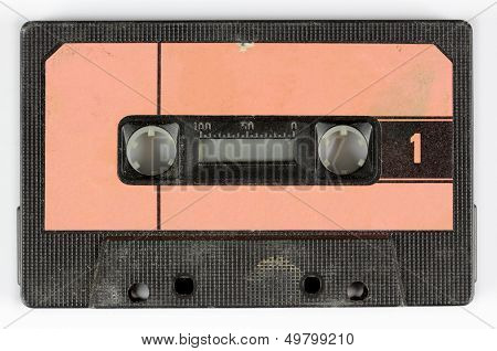 an old audio cassette