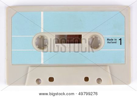 an old audio cassette