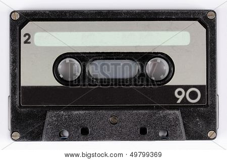 an old audio cassette