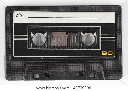 an old audio cassette
