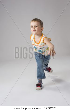Dansende dreng