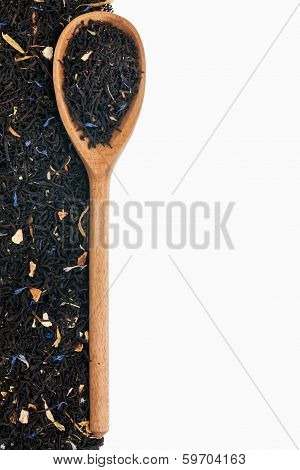 Spoon With Black Tea
