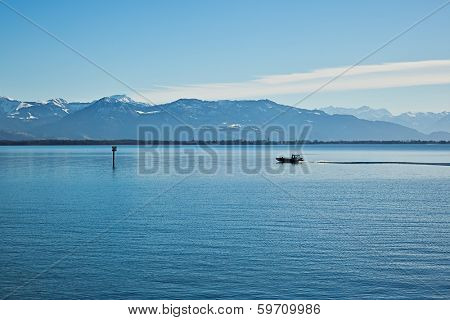 An image of the beautiful Lake Constance 