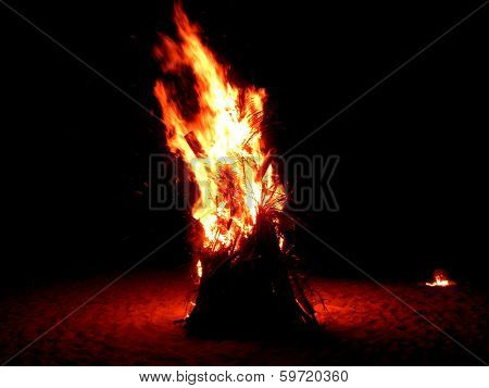 Night Bonfire
