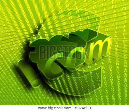 Dotcom illüstrasyon