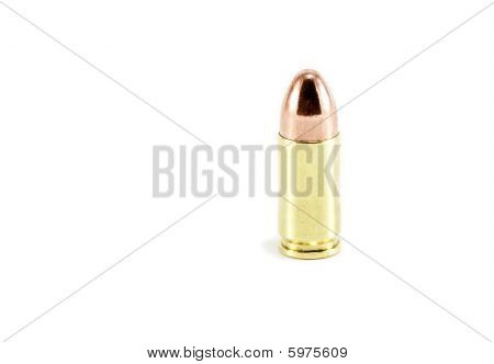 En enkelt 9Mm kugle