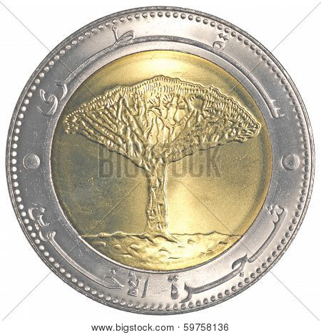 20 Yemeni Rial Coin