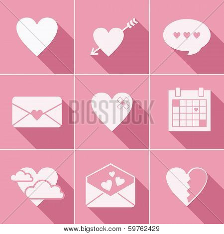 mail love icons