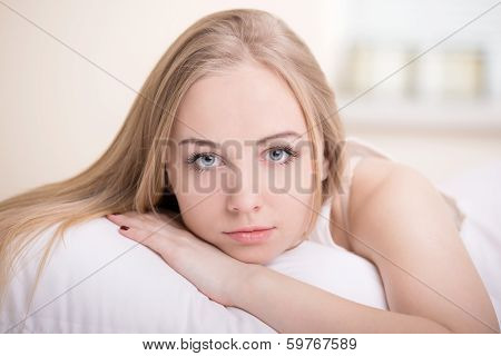 Girl In Bed