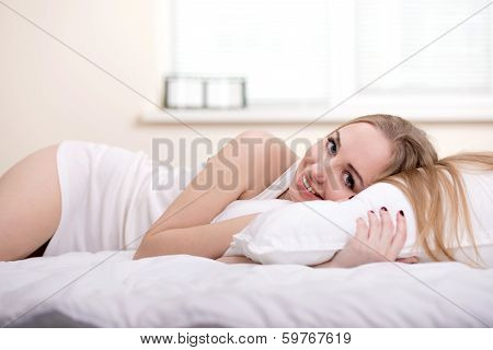 Girl In Bed