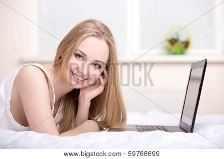 Girl In Bed