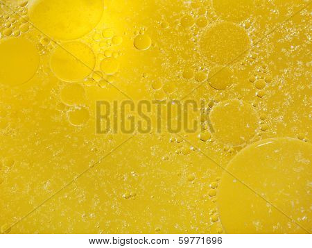 Background From Surface Of Chicken Hot Broth