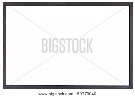 Simple Narrow Grey Wooden Picture Frame
