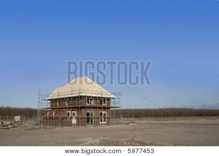 Villa under construction