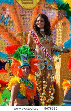 Sommer karneval i Rotterdam på 25 juli 2009