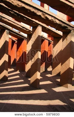 Architectural details of ancient observatory