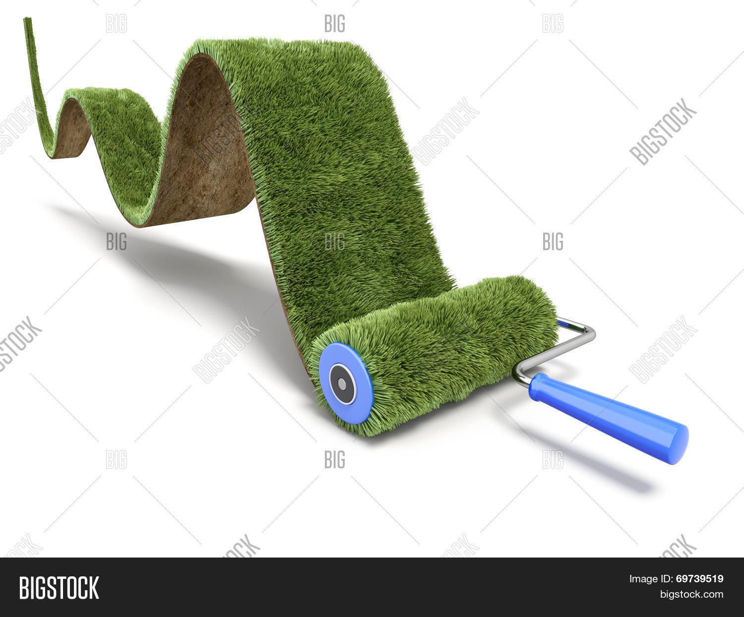 Green Paint Grass Image & Photo (Free Trial) Bigstock