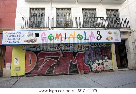 Street Scene in Seville, Spain