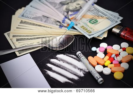 Heroin And Dollars