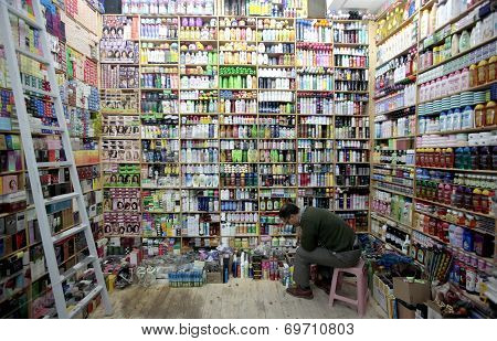 Moroccan shopkeeper