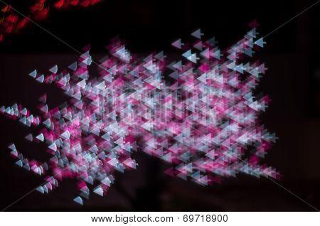 Arrow shape bokeh