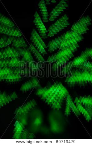 Arrow shape bokeh