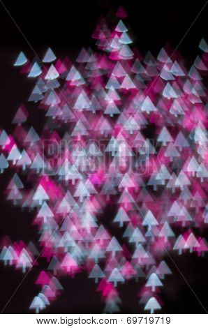 Arrow shape bokeh