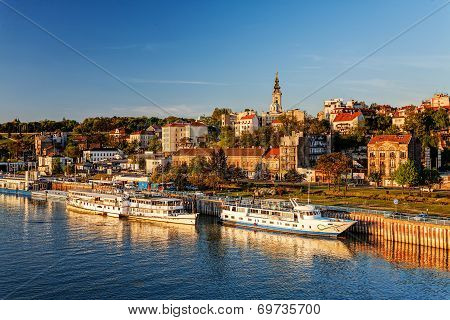 Belgrade From River Sava