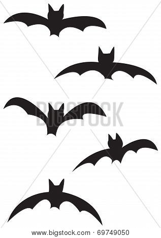 Bat Silhouettes
