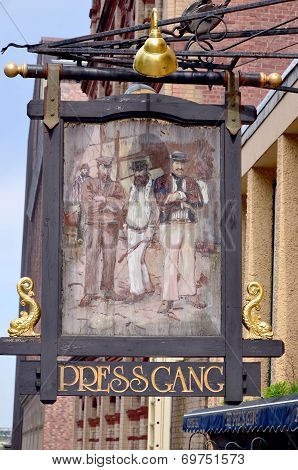 Pub sign