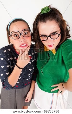 Young Nerdy Girls