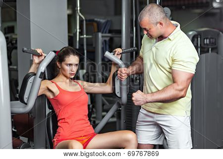 Workout With Personal Trainer