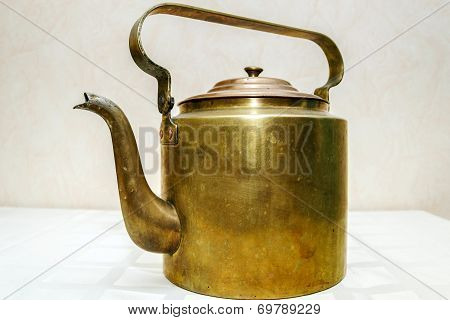 Retro  Aeneous Teapot