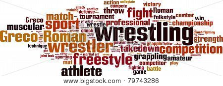 Wrestling Word Cloud