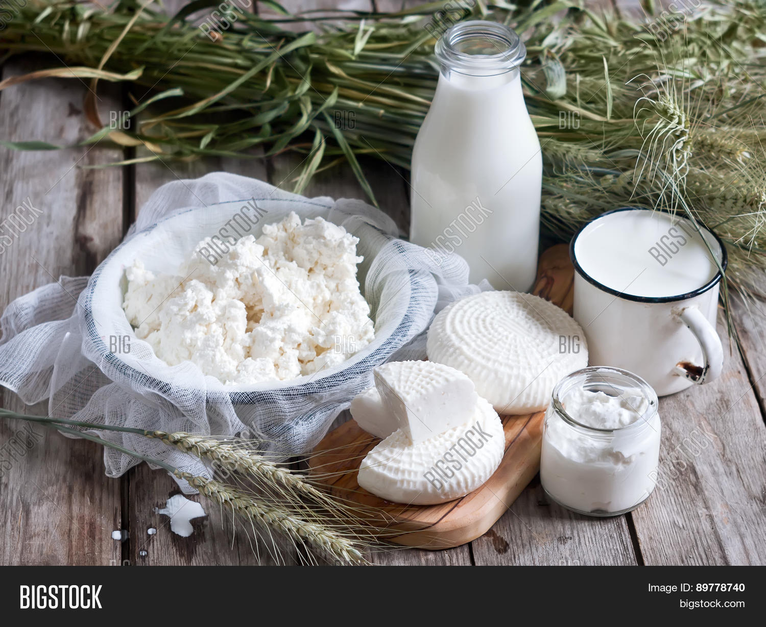 Dairy Products Grains Image & Photo (Free Trial) Bigstock