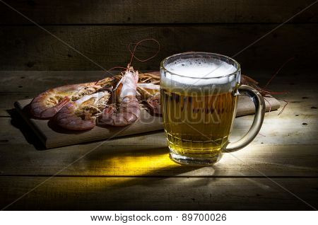 Beer With Shrimp