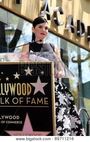 LOS ANGELES - MAY 1:  Julianna Margulies at the Julianna Margulies Hollywood Walk of Fame Star Ceremony at the Hollywood Boulevard on May 1, 2015 in Los Angeles, CA