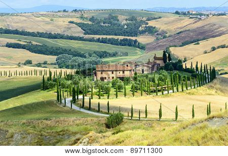 Crete Senesi (tuscany, Italy)