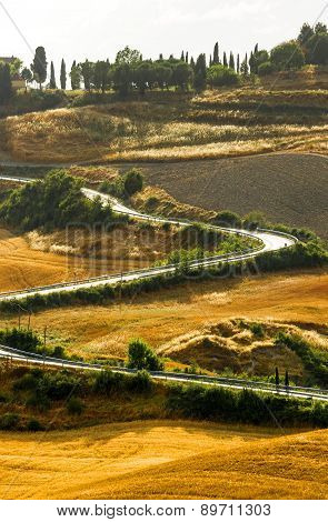 Crete Senesi (tuscany, Italy)