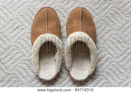 A Pair Of Winter Slipper
