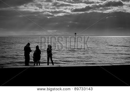 Family by the Sea